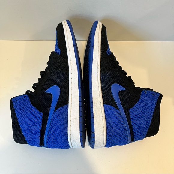 Nike Air Jordan 1 Retro High Flynit ‘Royal’ - Men’s SIZE 11 - Picture 6 of 16